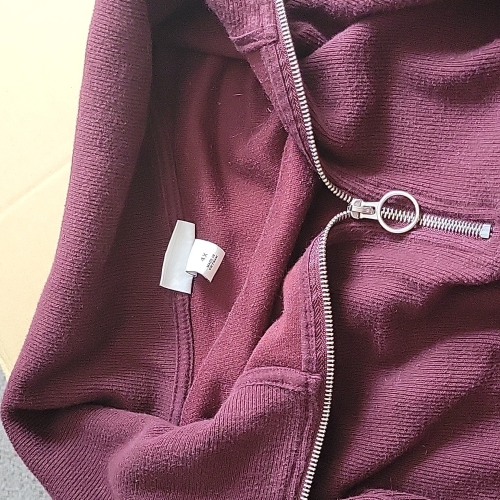Long Sleeve quarter zip sweater